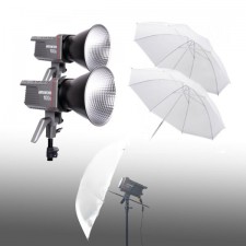 Amaran 100X 2개+ Diffuser(Umbrella) 2개 세트 구성